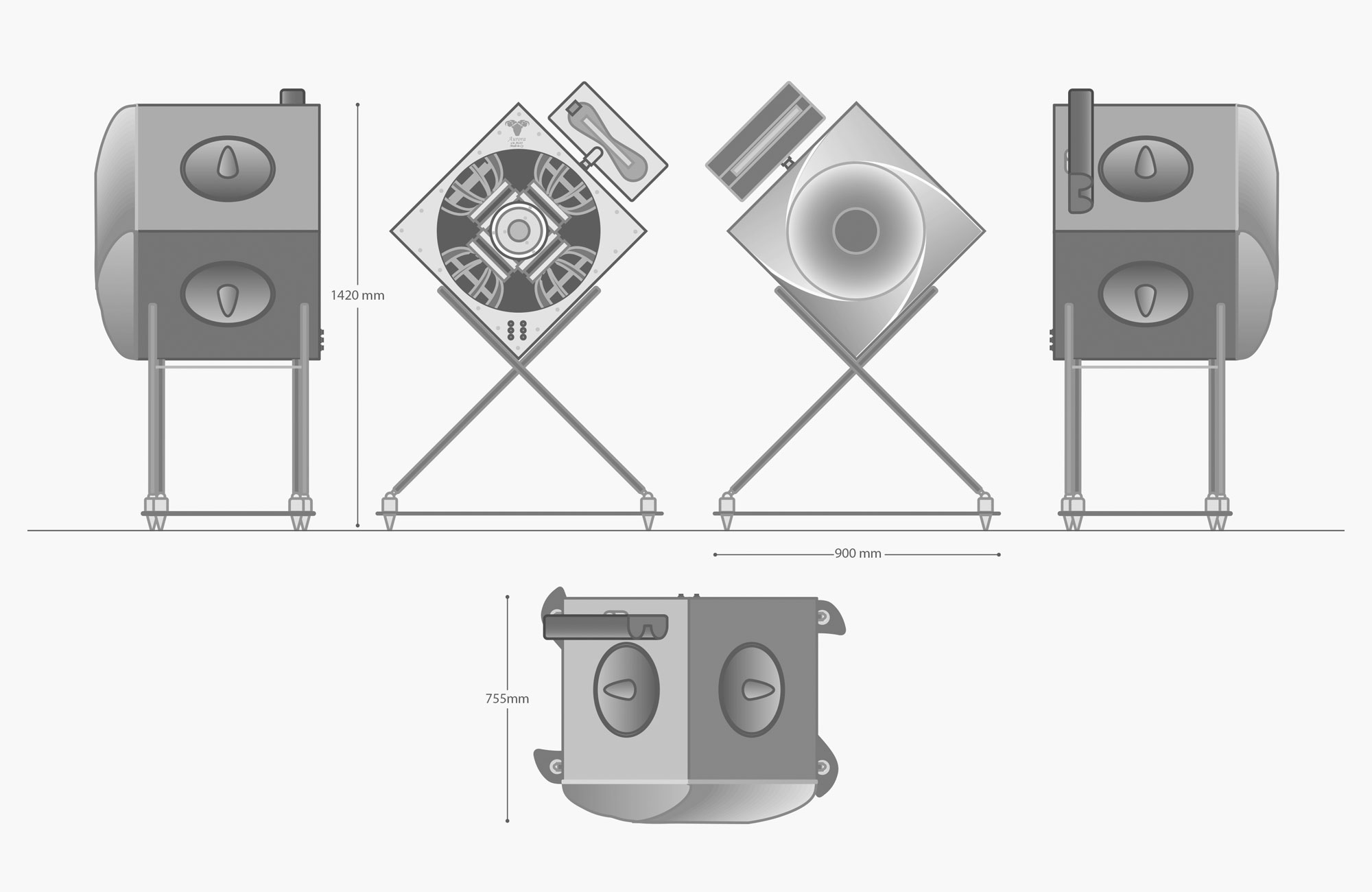 Aurora Horn Speaker